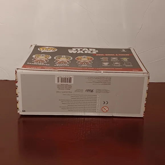 Star Wars Biggs, Wedge, & Porkins 3 Pack Funko Pop NWT